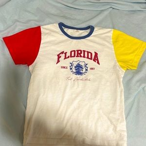 Urban outfitters graphic baby tee